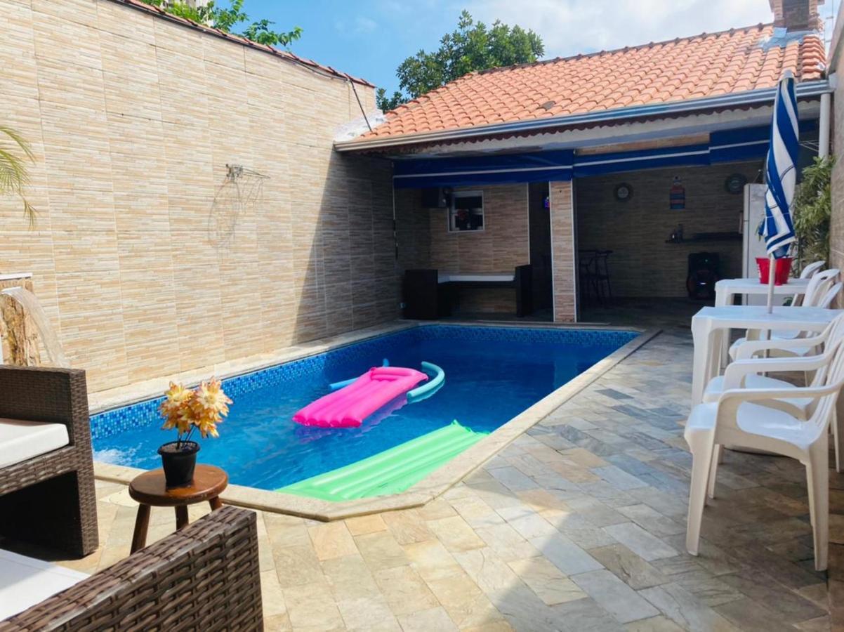 Casa Moderna E Aconchegante A Beira Mar, Com Opcao De Piscina Aquecida Cobrado A Parte, Area Gourmet Com Churrasqueira Em Deck Coberto Frente A Piscina, Aconchegante Sala De Estar Com Lareira, Garagem Para 4 Carros, Casa Pe Na Areia A 50 Metros Da Pr Praia Grande  Exterior foto